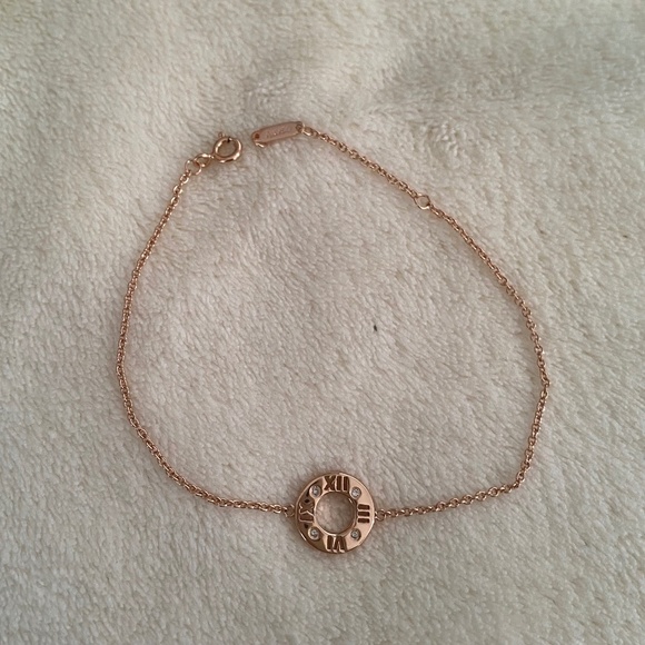 Tiffany & Co. 18K Gold Pierced Chain Bracelet - Picture 1 of 10